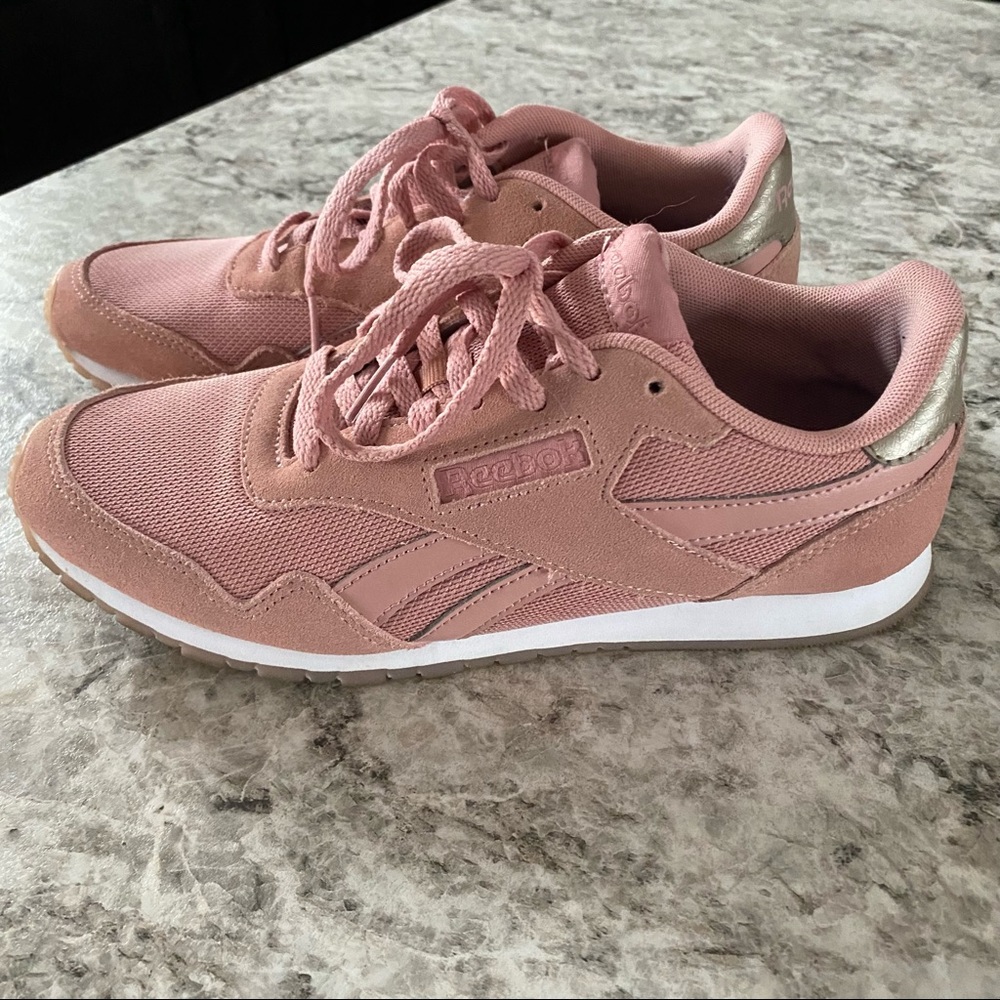 Reebok Sneakers Rose Pink 7 1/2 Trainers Royal Foam Lite